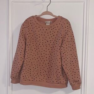 ✨5/$30✨H&M Brown Polka Dot Kids Sweater